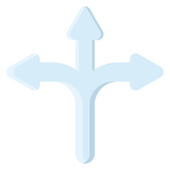 Three Way Intersection 