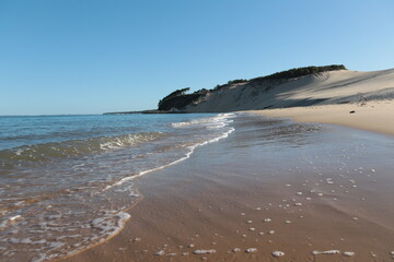 beach and sea