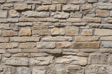 Background of stone wall texture photo. Stone texture