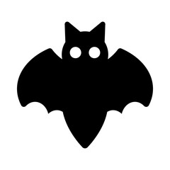 
Trendy icon design of corona bat, filled vector 
