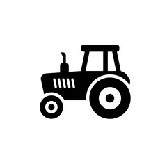 Tractor sign, symbol, icon. Vector illustration