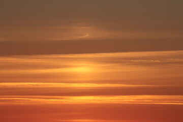 sunset at the beach