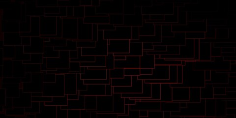 Dark Green, Yellow vector texture in rectangular style. Abstract gradient illustration with rectangles. Best design for your ad, poster, banner.