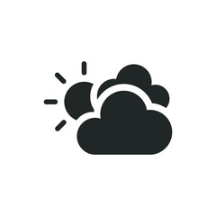Cloudy day icon