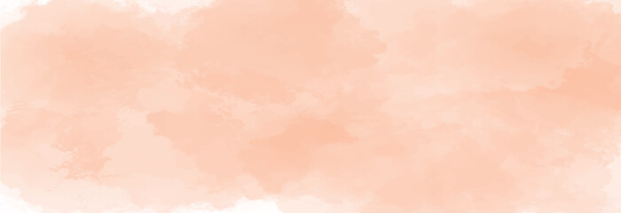 Orange watercolor background for textures backgrounds and web banners design