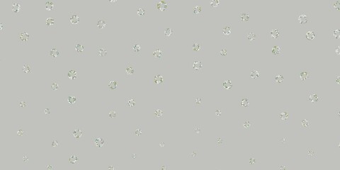 Light gray vector background with bubbles.