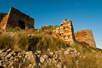 Castillo de Santa Águeda, siglo XI. Menorca.Balearic islands.Spain. © Tolo