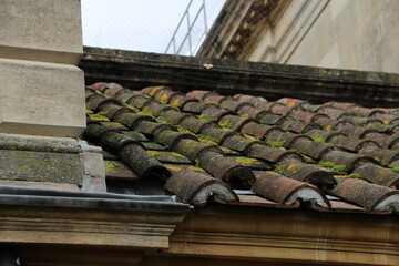 roof of the house