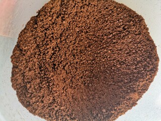 Coffee grinds
