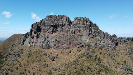 Fototapeta na wymiar Montanhas de Minas - Pedra Grande Igarapé - MG