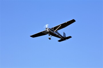 airplane in the sky