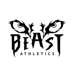 logo beast for gym concept