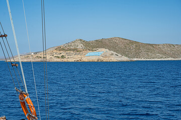 Insel Perimos, bei der Insel Kos, Ägäis, Griechenland