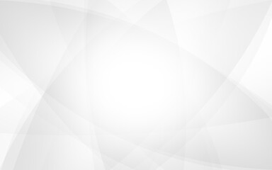 Obraz premium Abstract geometric white and gray curve line gradient Background. with space for concept design Technology and modern.
