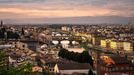 Fototapeta na wymiar ein Tag in Florenz