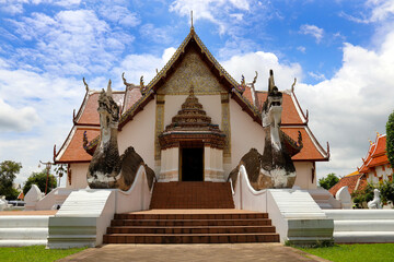 Landmark of Nan, Phumin Temple in Nan province, Thailand