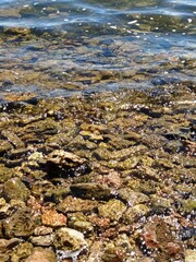 stones on the beach