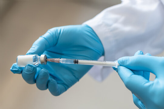 Vaccine for vaccination, medical immunization for patient treatment from disease such as coronavirus, covid-19, cervical cancer, hpv, measles, meningitis, pertussis, pneumonia, tetanus, or typhoid