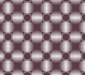 3d image of metal pipes on brown background 