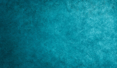 Abstract grunge background like a turquoise sea with lightened tones on the right of the image