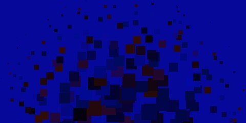 Light Blue, Red vector texture in rectangular style. New abstract illustration with rectangular shapes. Design for your business promotion.