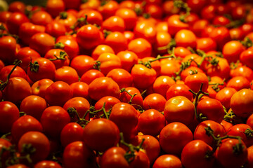cherry tomatoes background