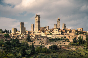 Fototapeta na wymiar San Gimignano in der Toskana