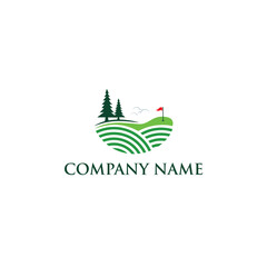 Golf Logo Simple Design