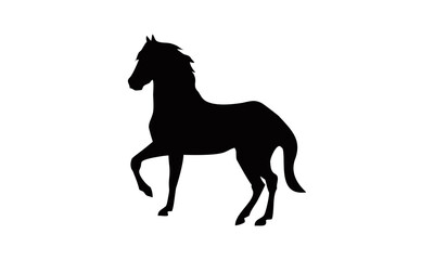 Fototapeta na wymiar horse vector silhouette