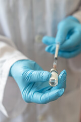 Vaccine for vaccination, medical immunization for patient treatment from disease such as...