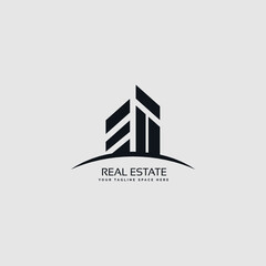 Logo House abstract real estate logo