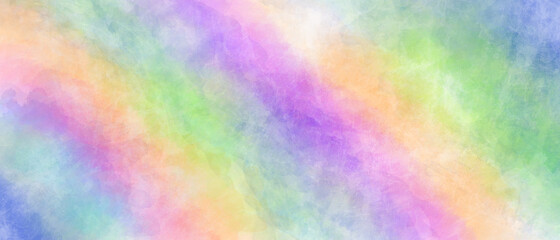 Colorful rainbow colors watercolor background