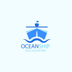 boat logo design
