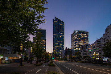 虎ノ門ヒルズ夜景
