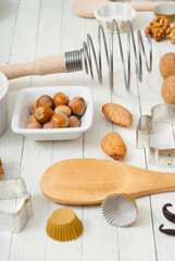 Christmas dessert ingredients