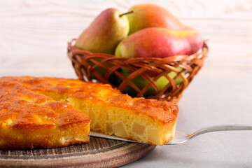 Pear cake