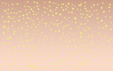 starry pink background vector, stars pattern