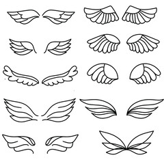 pattern. Abstract background. Vector illustration cartoon design. Black icons. icon vector. Tattoo design