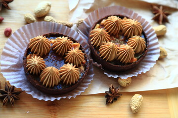 Cake tartlet sweet bakery dessert