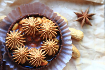 Cake tartlet sweet bakery dessert