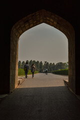 A view of main gate of old fort.