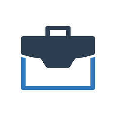 office briefcase icon - business bag icon