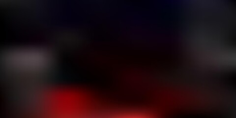 Dark red vector abstract blur layout.