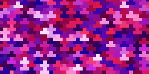 Light Pink, Red vector backdrop with rectangles. Abstract gradient illustration with colorful rectangles. Modern template for your landing page.