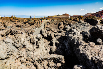 Ruta litoral parque Timanfaya Lanzarote
