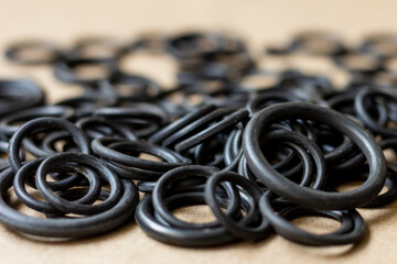 Rubber sealing o-rings for sealing various parts of technology, machinery and mechanisms.