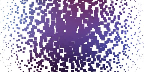 Light Purple vector pattern in square style. Abstract gradient illustration with rectangles. Pattern for commercials, ads.