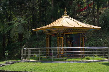 Gazebo in park, Sikkim park , Banjhakri Falls ,