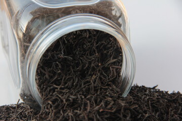 fresh and organic black dry tea