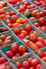 tomatoes in a market - 378982696